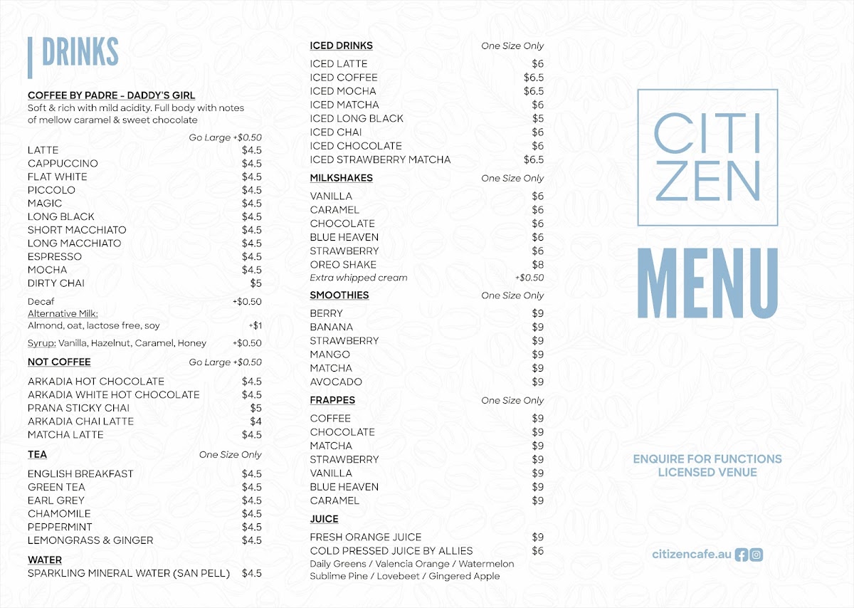 Menu Citizen Cafe-2