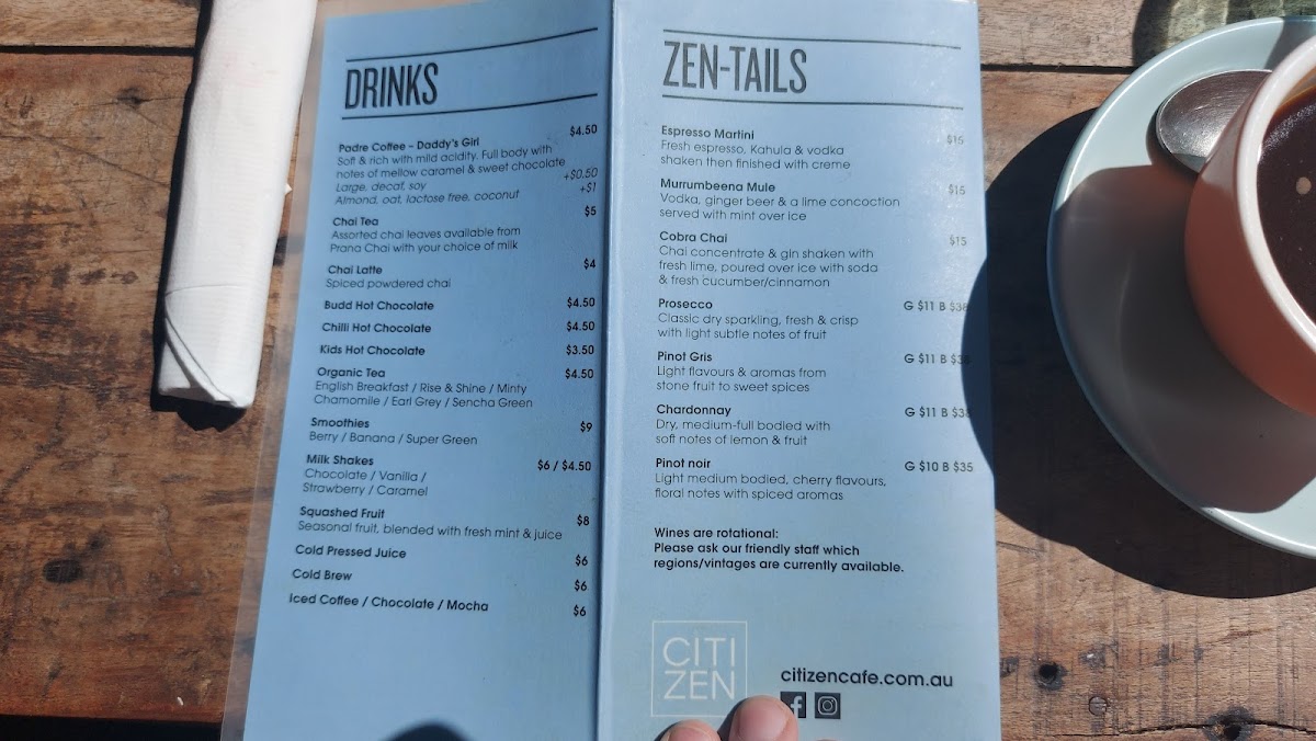 Menu Citizen Cafe-4