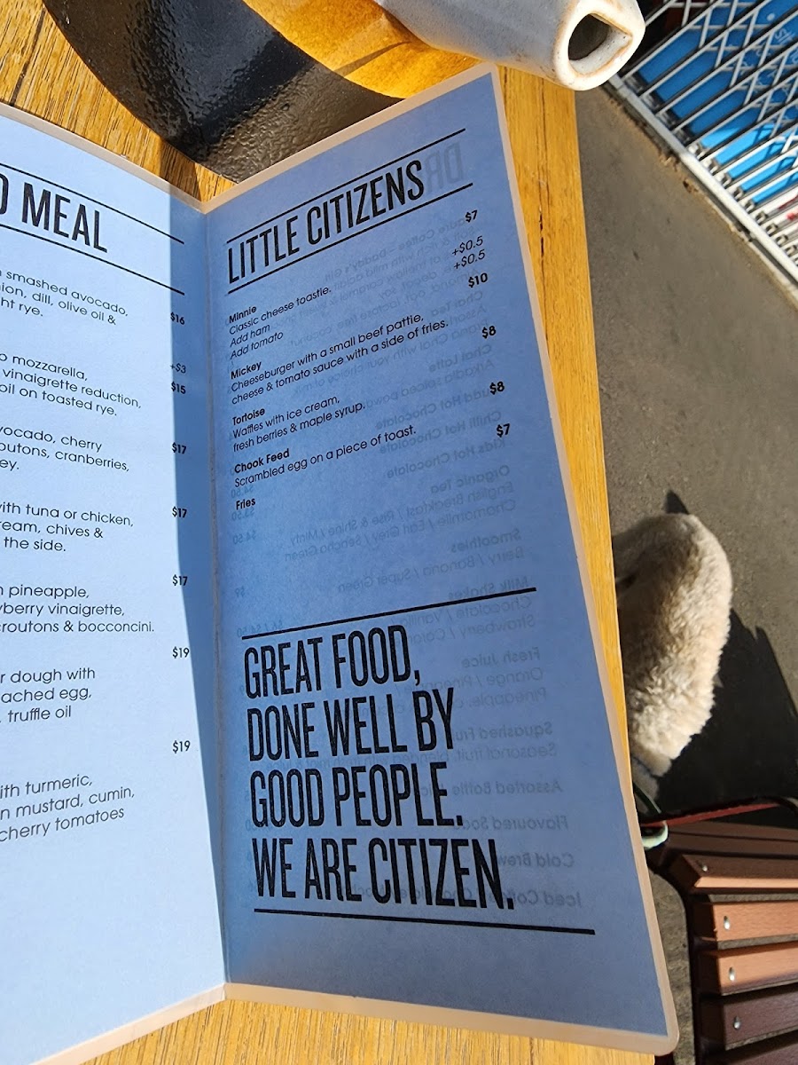 Menu Citizen Cafe-9